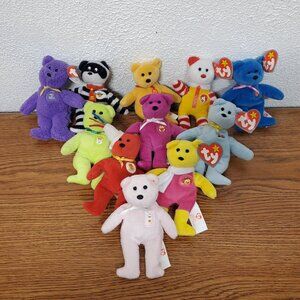 Plush 2004 Ty McDonald Beanie Babies - 5 1/2" Tall - Lot of 11